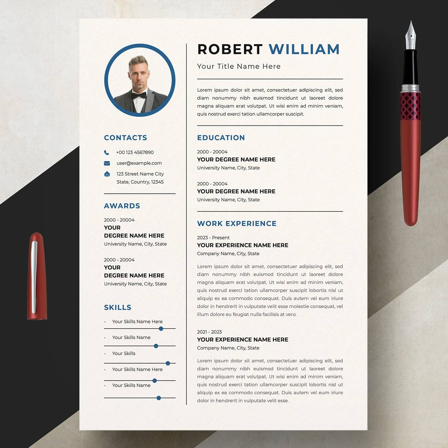 Professional CV & Cover Letter